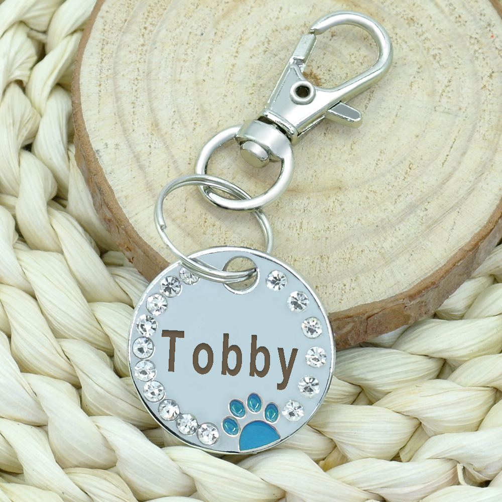 Custom Engraved Stainless Steel Dog Tag