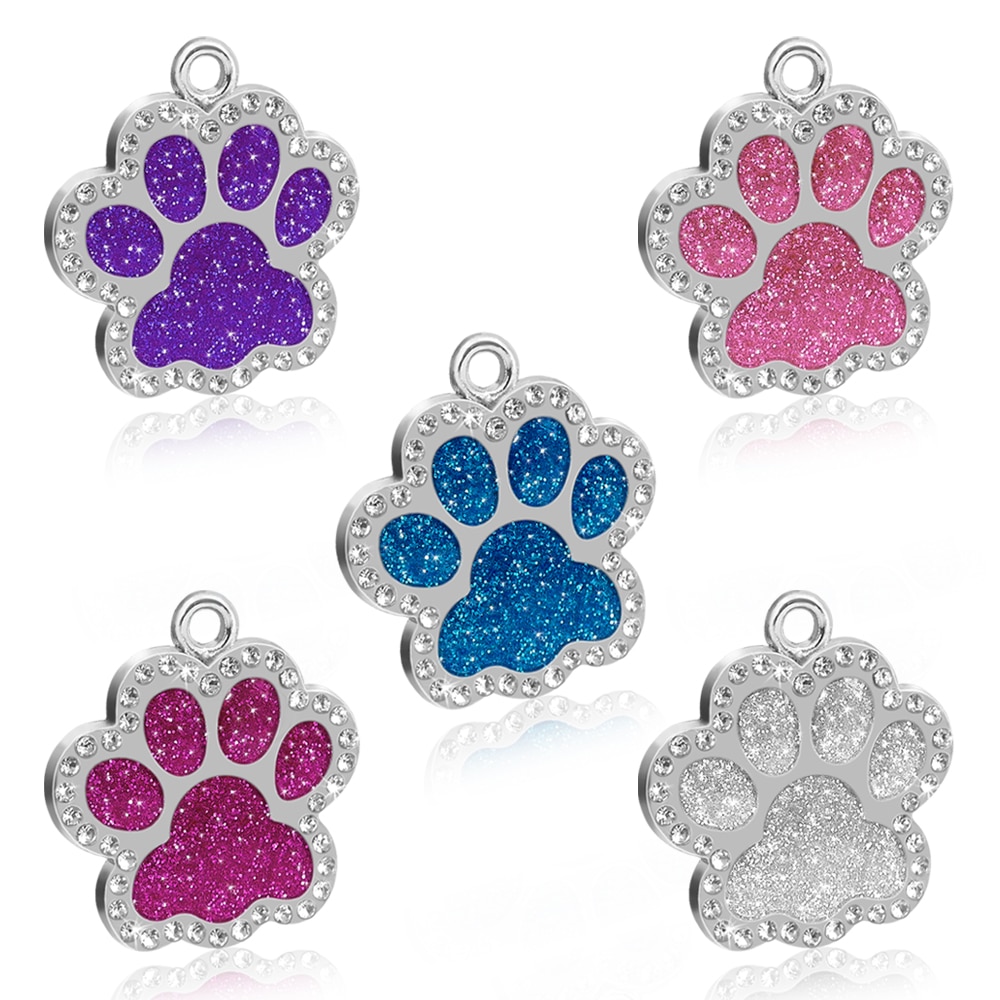 Cat's Crystal Personalized ID Tag