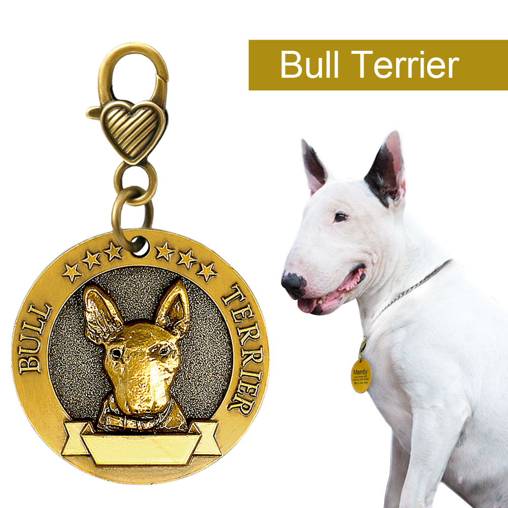 Dog's Winner Golden ID Tag