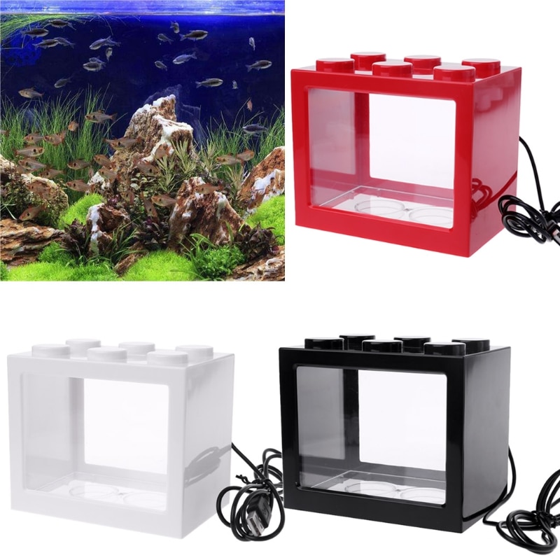 Building Block Design Mini Aquarium