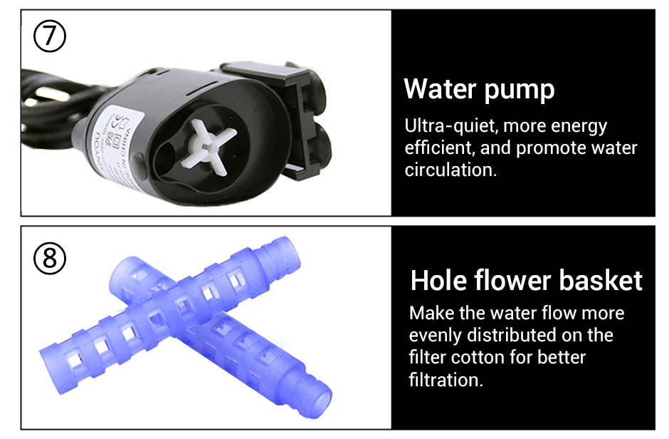 Ceramic Filter with Submersible Water Pump