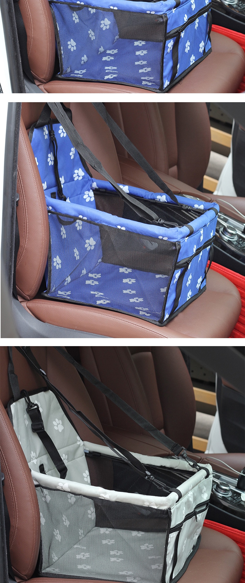 Pets Car Seat Carrier Bag