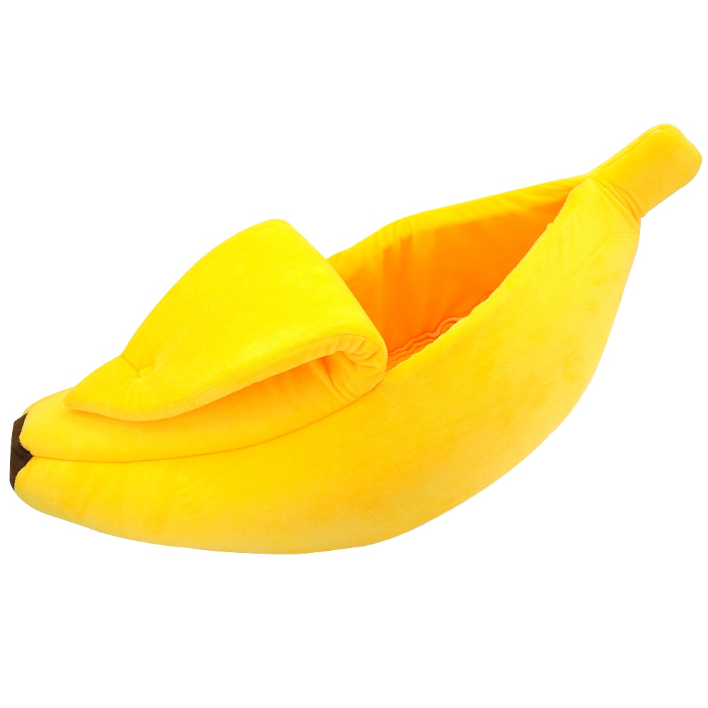 Banana Shaped Bed for Cats