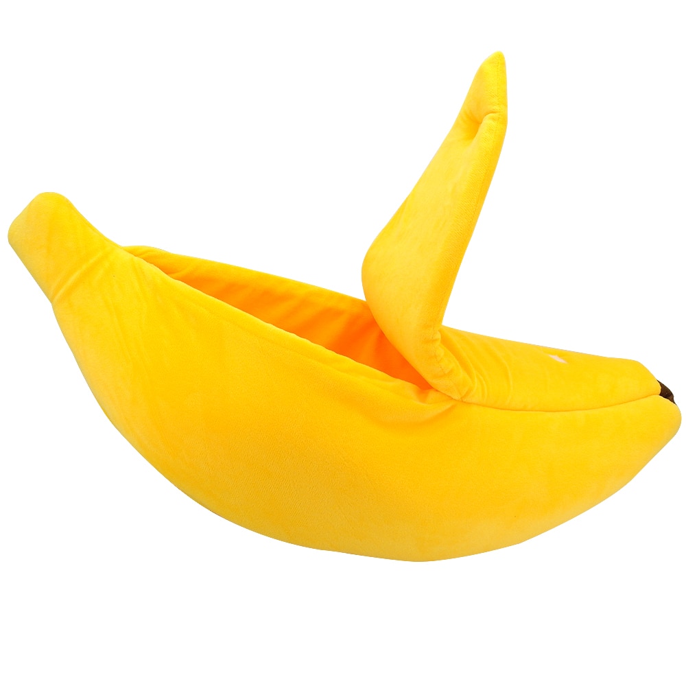 Banana Shaped Bed for Cats