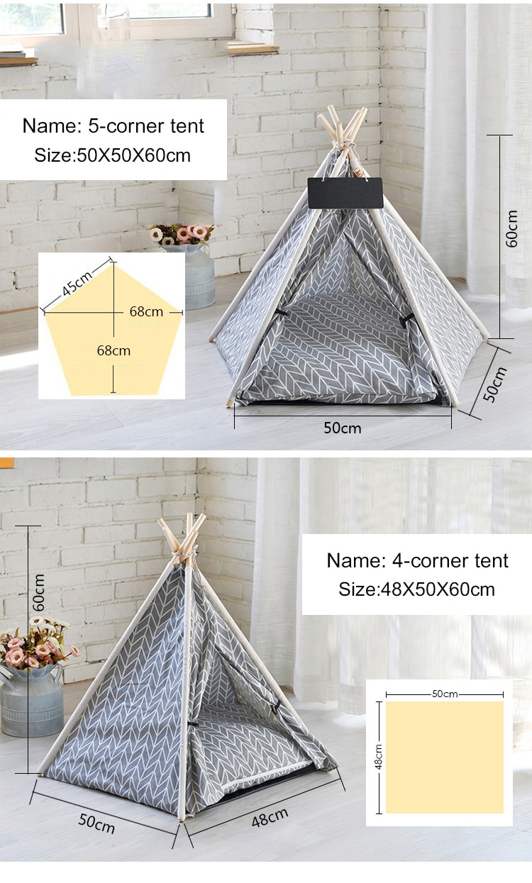 Pet's Soft Sleeping Tent