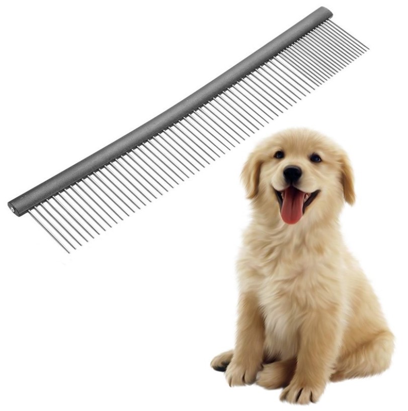 Chrome Plate Pet Grooming Comb
