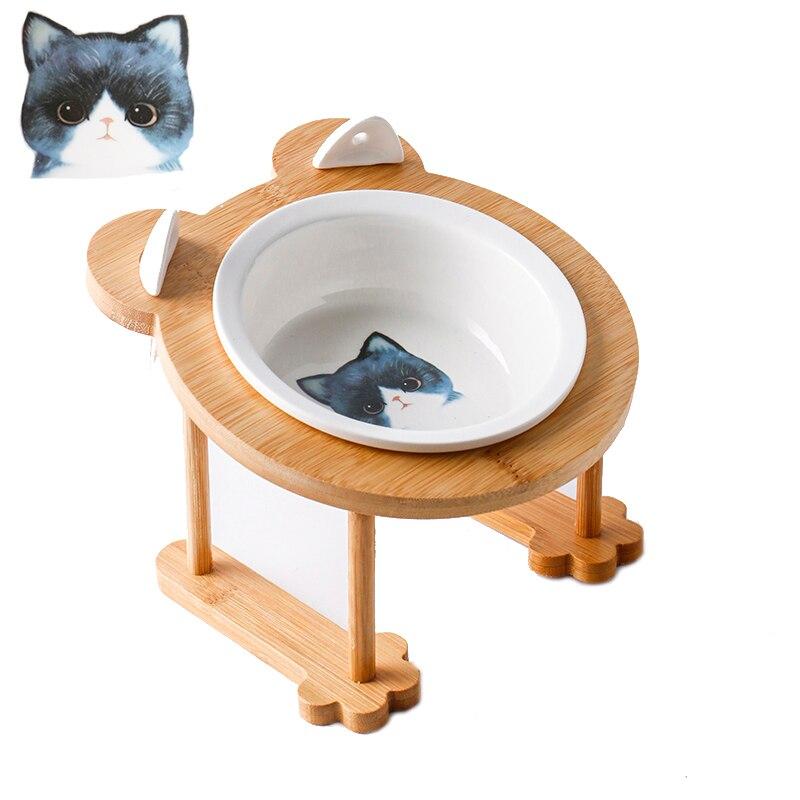 Blue cat 1 bowl set