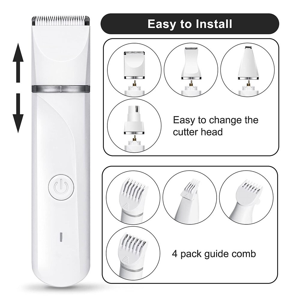 4 in 1 Pet Electric Trimmer