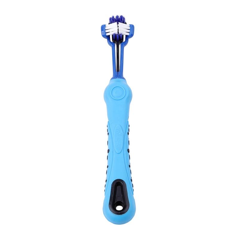 Three Sided Toothbrush for Pets