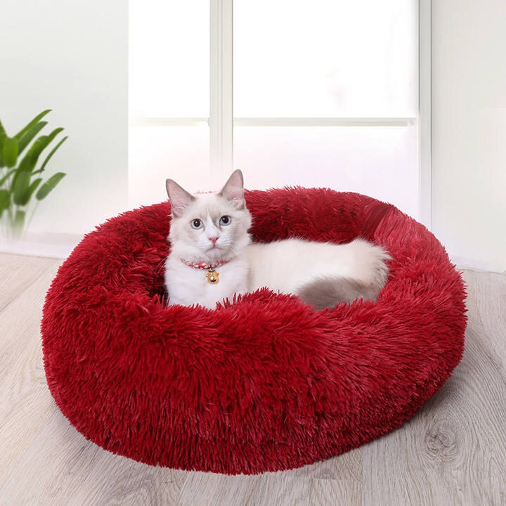 Pets Plush Round Bed