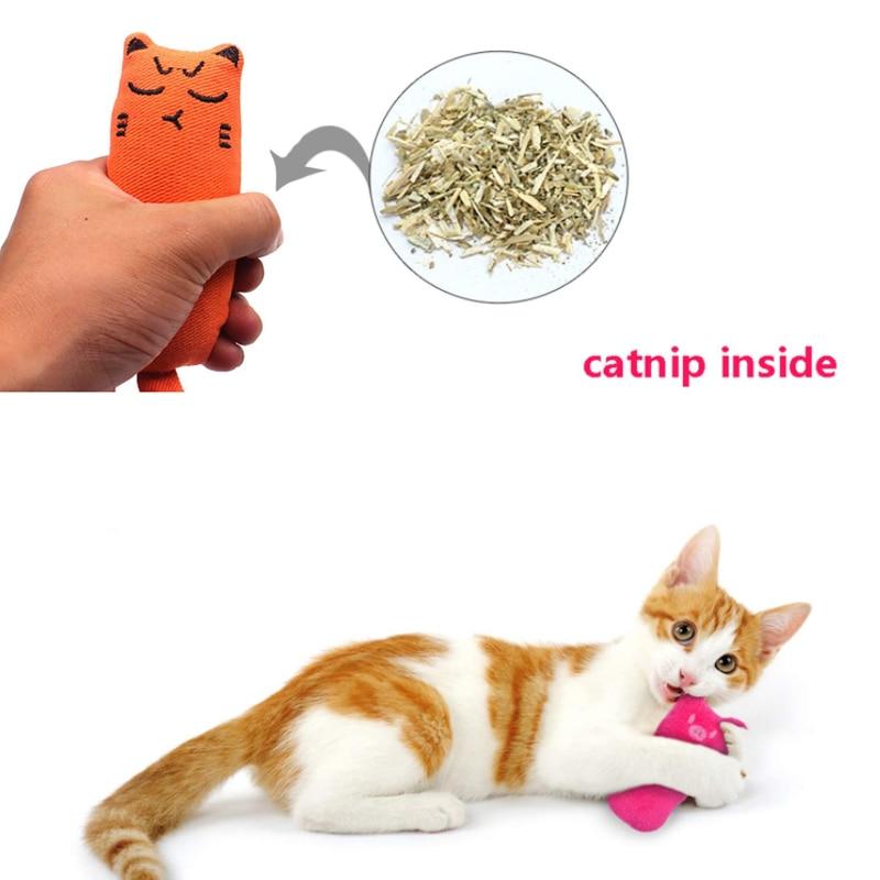 Teeth Grinding Cat Plush Toy