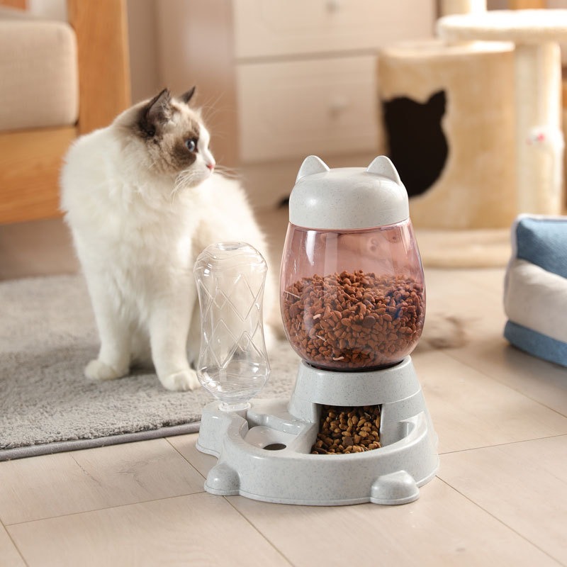 Automatic Pet Food and Water Dispenser